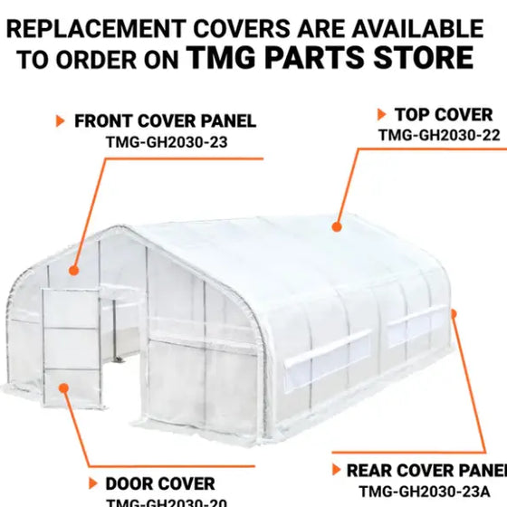TMG-GH2030-22 Top cover (12 Mil Ripstop Leno Mesh PE180)