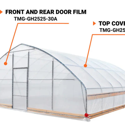 TMG-GH2525-30 Top cover (6 Mil clear EVA plastic film)