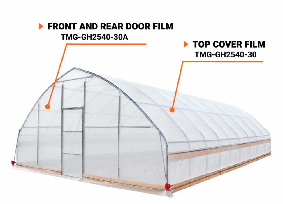 TMG-GH2540-30 Top cover (6 Mil clear EVA plastic film)