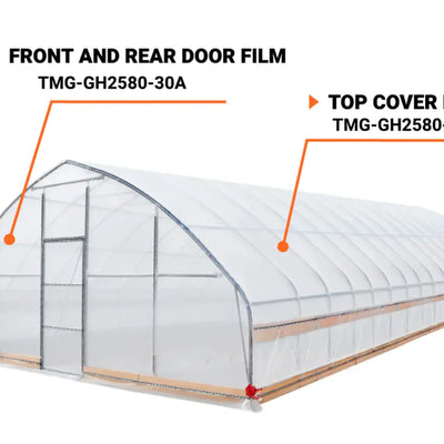 TMG-GH2580-30 Top cover (6 Mil clear EVA plastic film)