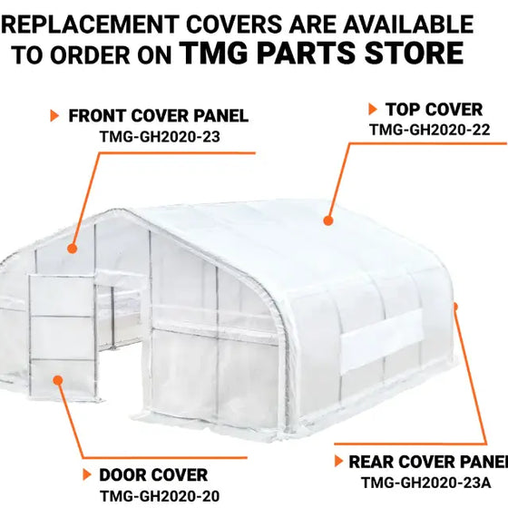 TMG-GH2020-22 Top cover (12 Mil Ripstop Leno Mesh PE180)