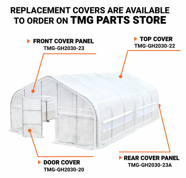 TMG-GH2020-23A Rear panel cover