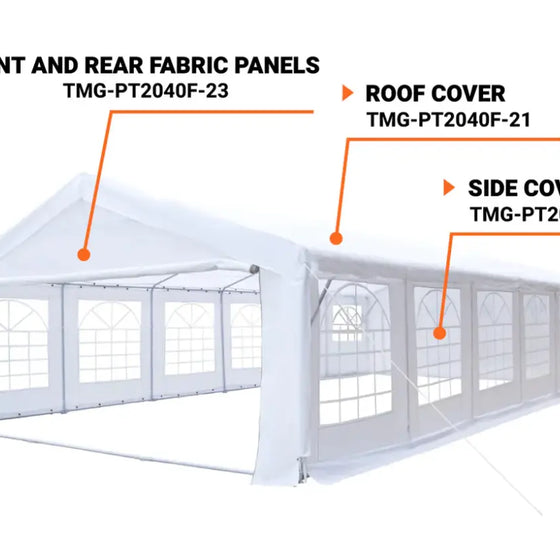 TMG-PT2040F Roof kit