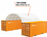 TMG-ST2021CE-12 Top cover (11oz PE tarp))