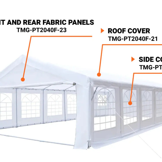 TMG-PT2040F-21 Roof Cover