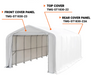 TMG-ST1830-(23+23A) Front and rear end wall combo kit PVC450