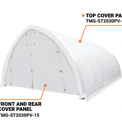 TMG-ST2031PV-15 Front or rear panel PVC cover (pack of 2)