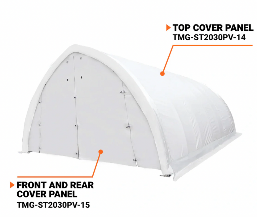 TMG-ST2031PV-15 Front or rear panel PVC cover (pack of 2)