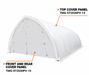 TMG-ST2031PV-15 Front or rear panel PVC cover (pack of 2)