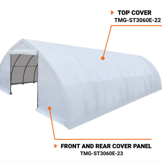 TMG-ST3060E-22 Top cover (11oz PE tarp)