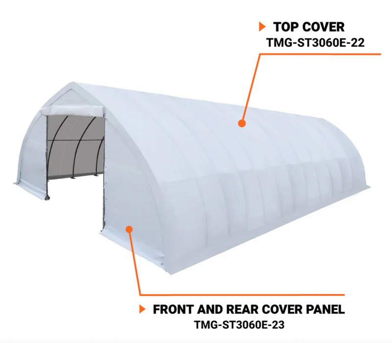 TMG-ST3060E-22 Top cover (11oz PE tarp)