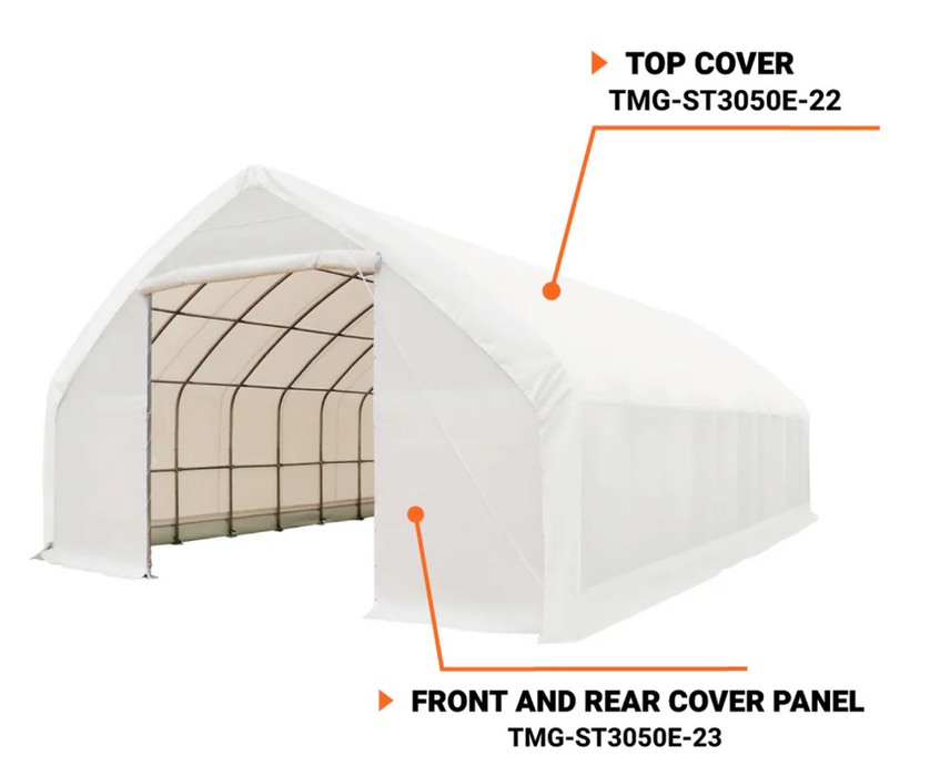 TMG-ST3050E-22 Top cover (11oz PE tarp)