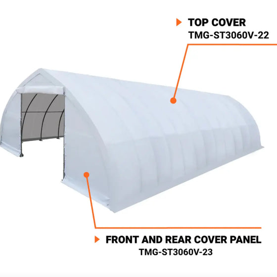 TMG-ST3060V-22 Top cover (17oz PVC tarp)