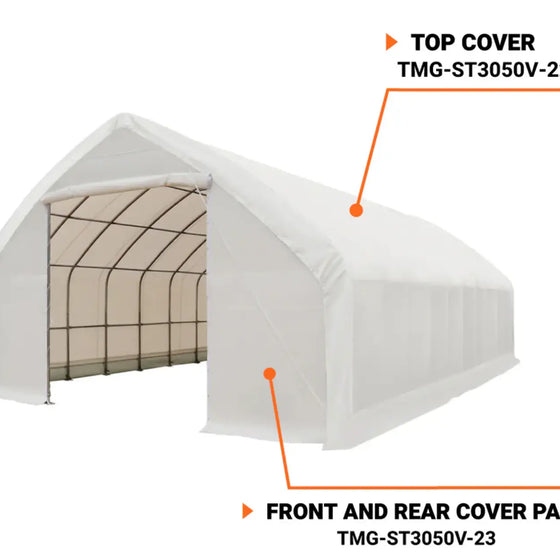 TMG-ST3050V-22 Top cover (17oz PVC tarp)