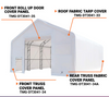 TMG-DT3041-34 Front end wall cover panel, 32oz PVC900 (upgraded)