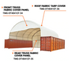 TMG-DT4041CF-34 Front drop cover panel , 32oz PVC900 (upgraded)
