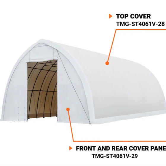 TMG-ST4061V-28 Top cover (17oz PVC tarp)