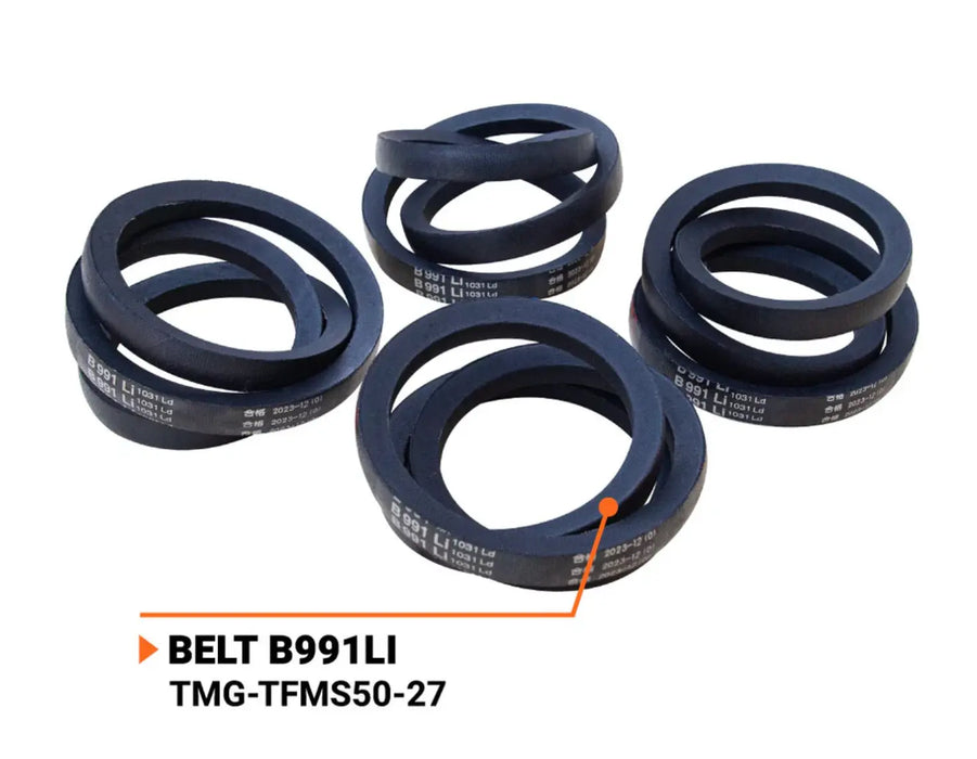 TMG-TFM60/68/72-26 Belt B991Li, Pack of 8, Work with TMG-TFMS50/60/72-27 and TMG-TFMO50/60/70-48 TMG-Parts