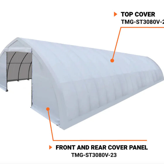 TMG-ST3080V-22 Top cover (17oz PVC tarp)