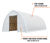 TMG-ST4061E-29 End wall cover (11oz PE tarp)