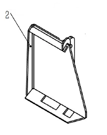 TMG-SLG30-2 Skid Steer Mount Plate (R)