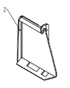 TMG-SLG30-2 Skid Steer Mount Plate (R)