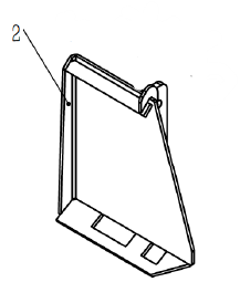 TMG-SLG30-2 Skid Steer Mount Plate (R)