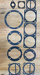 TMG-GAC40 Paper Gasket Set (A8, A12, A16, A30, A39, A49, A53, A57, A70)