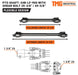 TMG-04B-LF-900 PTO Shaft for TFMS50, TFMS60, and TFMS72 TMG-Parts
