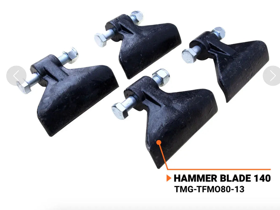 TMG-TFMO80/90-13 Hammer T blade, Pack of 10, Hardware Included TMG-Parts