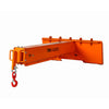 Skid Steer Telescopic Jib Crane, 2268 kg Capacity, Adjustable 1829 mm -3048 mm Boom with 3-Ton Hook, TMG-SJC55