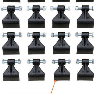 TMG-TFM60/68/72-62-P/16 Hammer T Blades, Pack of 16 Sets, Hardware Included TMG-Parts