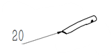 TMG-TLA60-20 SPOON PLUG (SET OF 20)