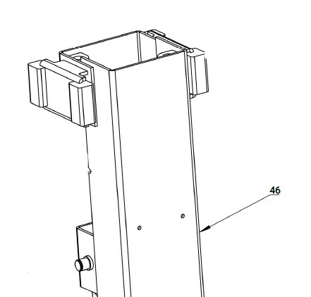 TMG-TLP45-47 LIFT ARM WELD