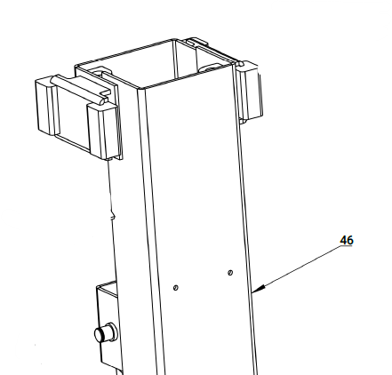 TMG-TLP45-47 LIFT ARM WELD