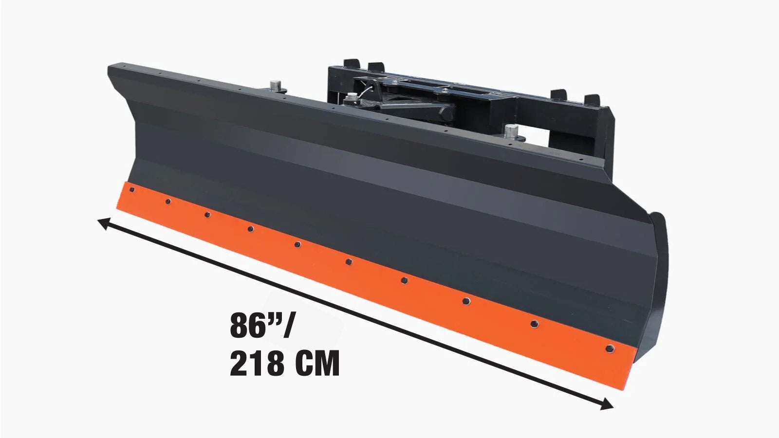 2.2 m Skid Steer Dozer Blade / Material Pusher, Bolt-On Cutting Edge, 30° Left/Right, TMG-DB86-specifications-image