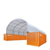 9 x 12m Double Truss Storage Shelter for 40 ft Container, 580 gsm PVC Fabric Cover, TMG-DT3040C