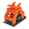 50 kN Hydraulic Plate Compactor for 4–7 Ton Excavators, Quick Change Lugging Mount, TMG-ECP41