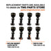 TMG Industrial 18" Excavator Stump Grinder Attachment, 3 to 7-ton Carrier, 13-20 GPM, Case Drain Line, TMG-ESG18