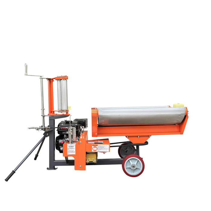 24" x 28" Bale Wrapper, 5.5 HP Gas Engine, Adjustable Film Layers, 20" - 24" Round Bales, TMG-GBW24 TMG Industrial CA