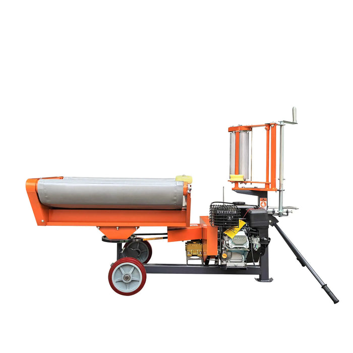 24" x 28" Bale Wrapper, 5.5 HP Gas Engine, Adjustable Film Layers, 20" - 24" Round Bales, TMG-GBW24 TMG Industrial CA