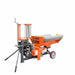 24" x 28" Bale Wrapper, 5.5 HP Gas Engine, Adjustable Film Layers, 20" - 24" Round Bales, TMG-GBW24 TMG Industrial CA