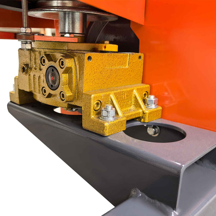 24" x 28" Bale Wrapper, 5.5 HP Gas Engine, Adjustable Film Layers, 20" - 24" Round Bales, TMG-GBW24 TMG Industrial CA