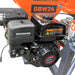 24" x 28" Bale Wrapper, 5.5 HP Gas Engine, Adjustable Film Layers, 20" - 24" Round Bales, TMG-GBW24 TMG Industrial CA
