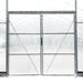 30' x 30' Commercial Tunnel Greenhouse with 6 Mil Clear Poly Covers and Roll-Up Sides TMG-GH3030-V2 (Previously GH3030) TMG Industrial CA
