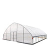 9 x 9 m Commercial Tunnel Greenhouse with 6 Mil Clear Poly Covers and Roll-Up Sides, TMG-GH3030-V2 (Previously GH3030)