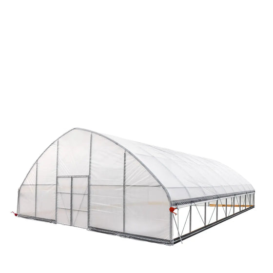 30' x 40' Commercial Tunnel Greenhouse with 6 Mil Clear Poly Covers and Roll-Up Sides TMG-GH3040-V2 (Previously GH3040) TMG Industrial CA