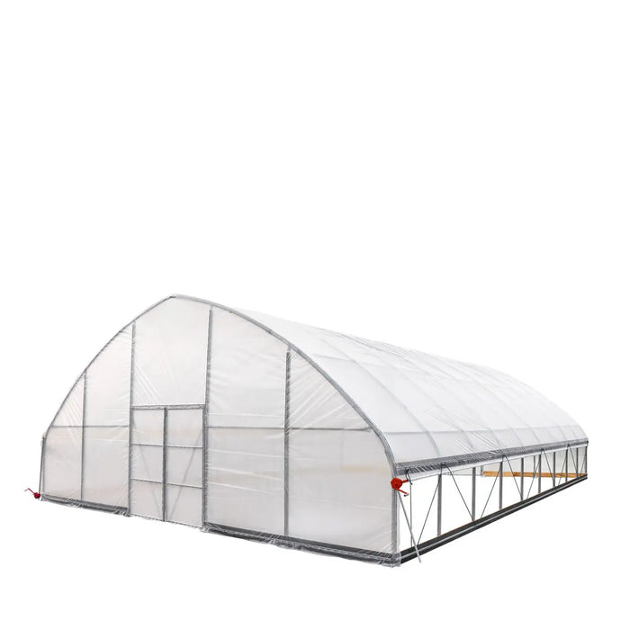 30' x 40' Commercial Tunnel Greenhouse with 6 Mil Clear Poly Covers and Roll-Up Sides TMG-GH3040-V2 (Previously GH3040) TMG Industrial CA