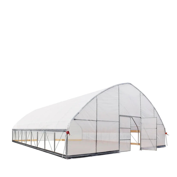 30' x 40' Commercial Tunnel Greenhouse with 6 Mil Clear Poly Covers and Roll-Up Sides TMG-GH3040-V2 (Previously GH3040) TMG Industrial CA
