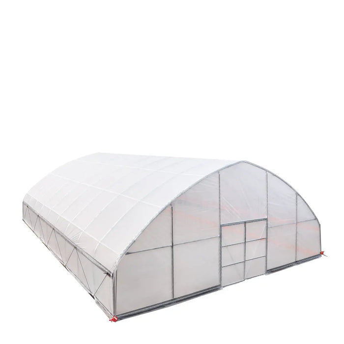 30' x 40' Commercial Tunnel Greenhouse with 6 Mil Clear Poly Covers and Roll-Up Sides TMG-GH3040-V2 (Previously GH3040) TMG Industrial CA